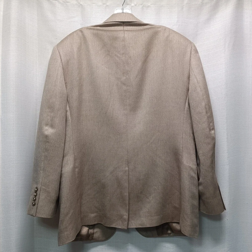Jos A Bank Men's 44S Silk Camelhair Blend Blazer Suit Jacket Sport Coat 2 Button